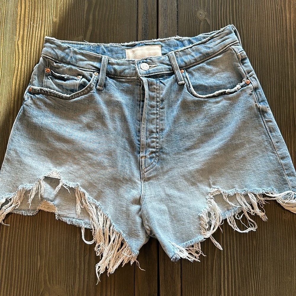 Mother Jean Shorts